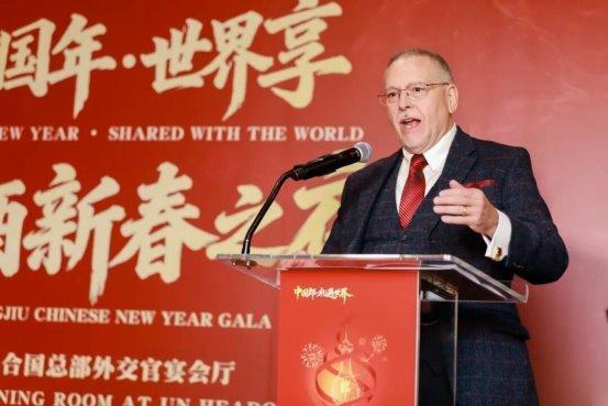 中國郎走進聯合國點燃中國紅 以世界語言講述中國春節與非遺故事